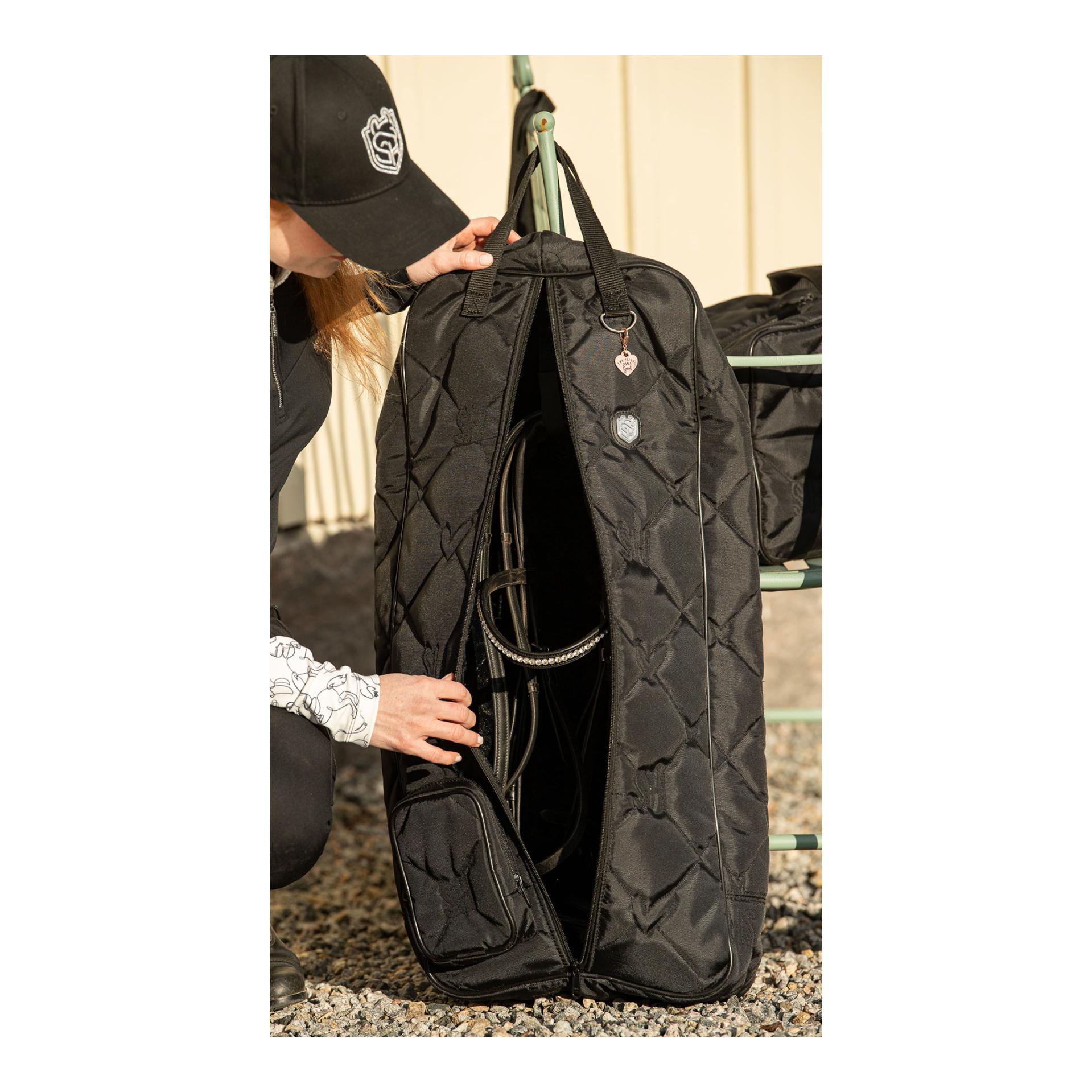 Zaumzeugtasche "Black" 