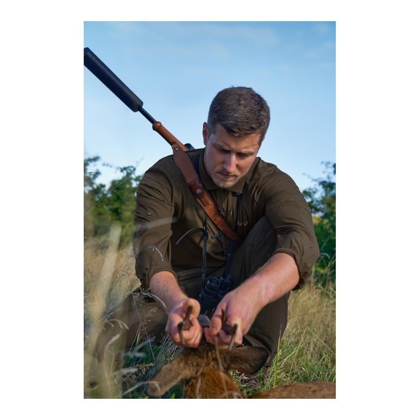 Chemise Trail - vert saule