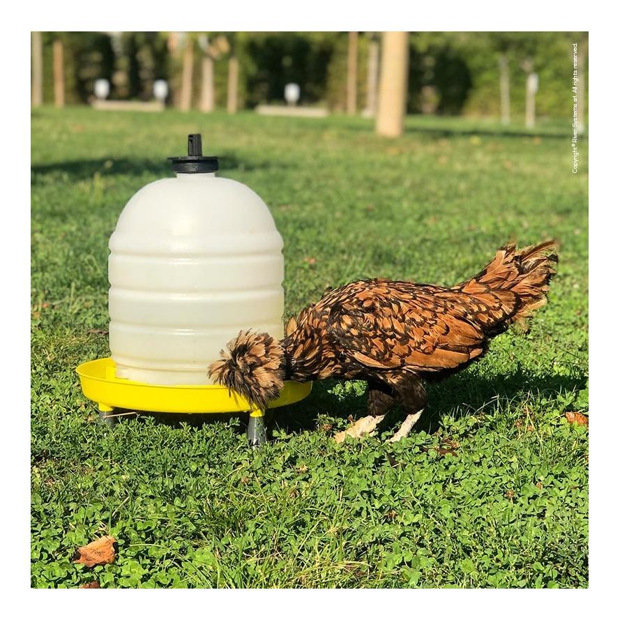 River Siphontränke mit Griffkappe 15L