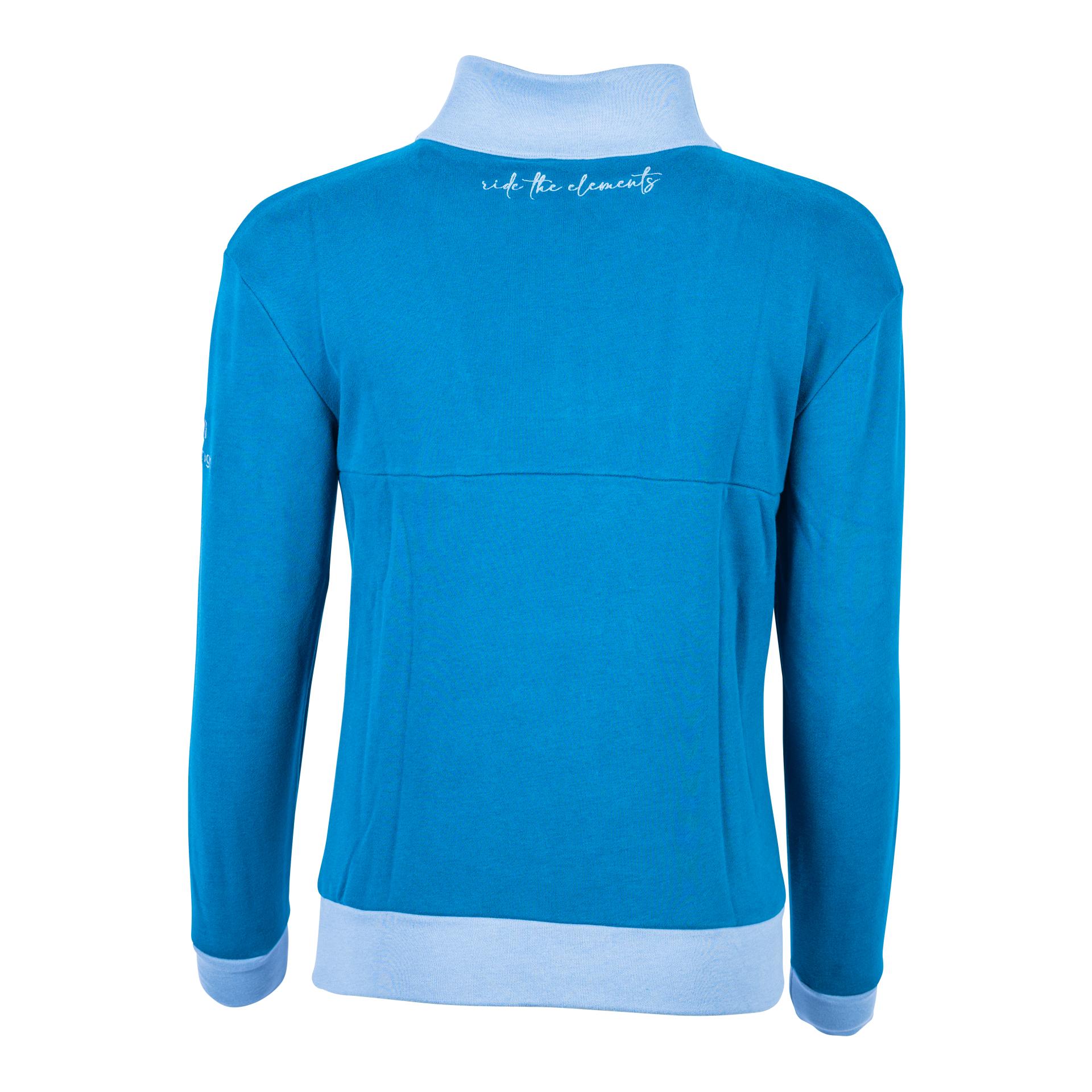 Marengo Zip Sweatshirt Elements Ocean Blue