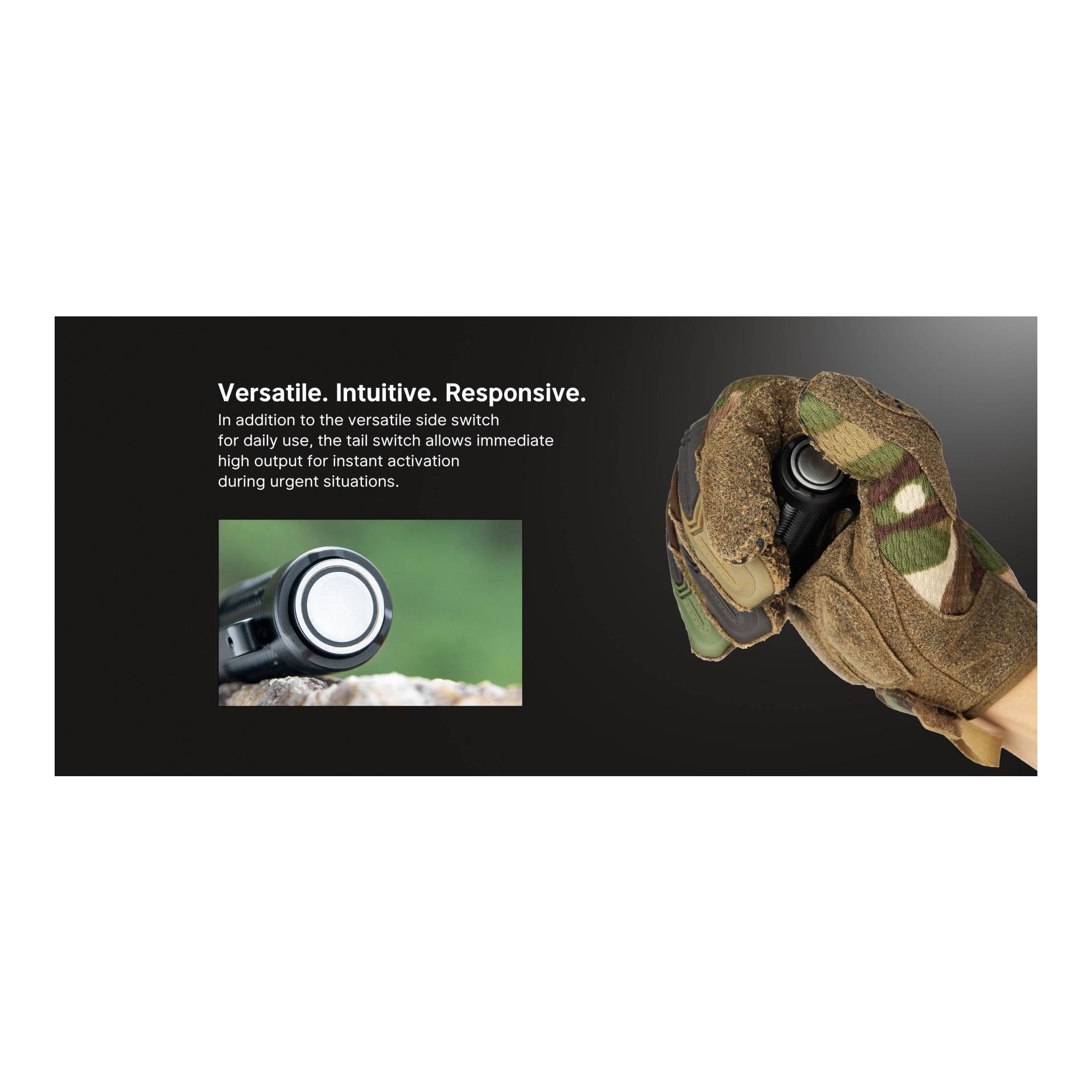 Warrior Nano - 1200lm EDC Taschenlampe 