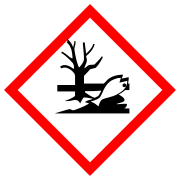 Sehr giftig für Wasserorganismen, mit langfristiger Wirkung.