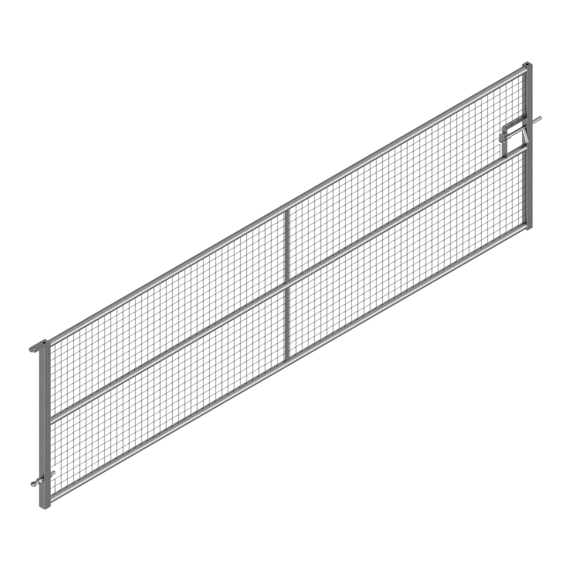 Portail de clôture grillagée – hauteur 1.14 m