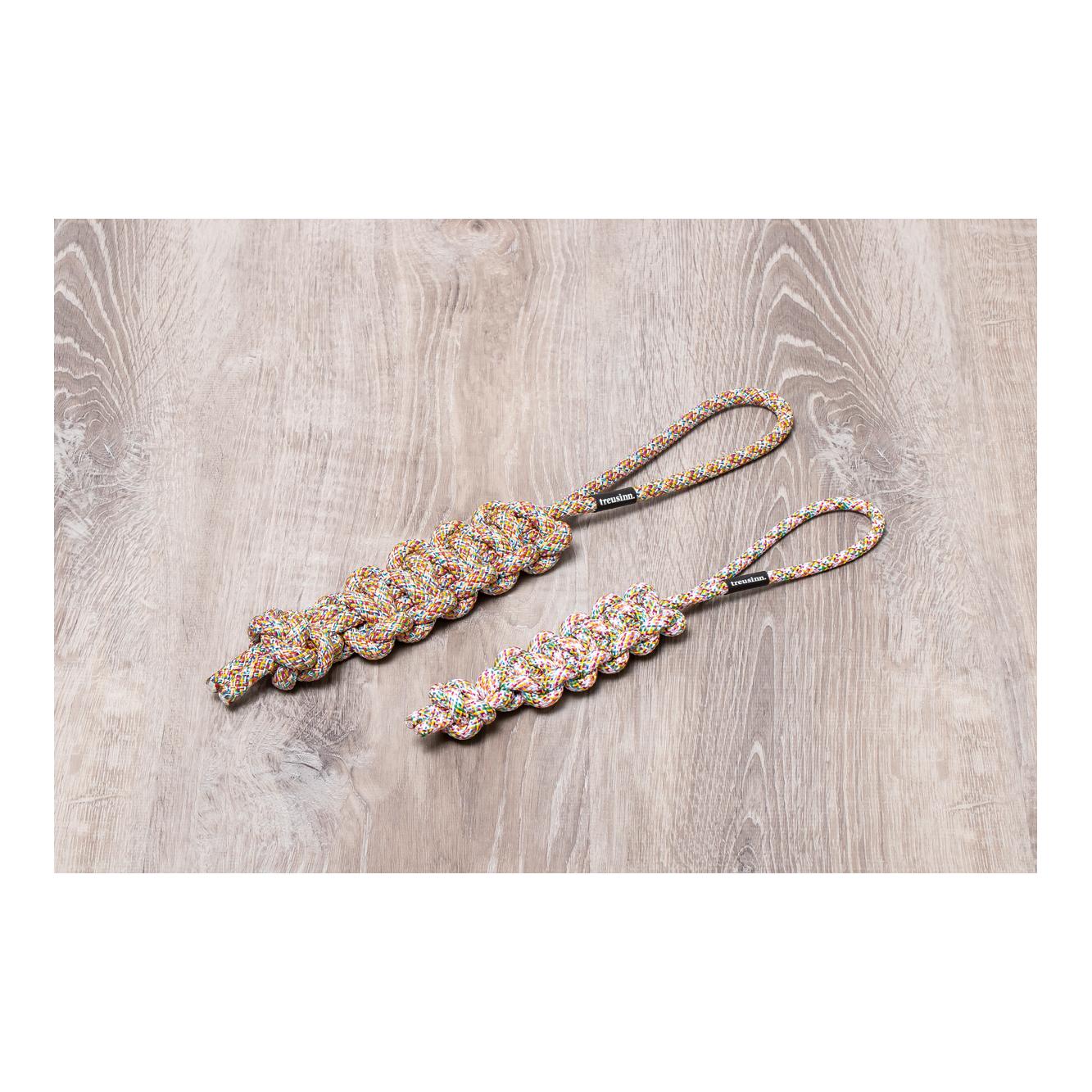 Tau-Spielzeug KNOTY - Rainbow