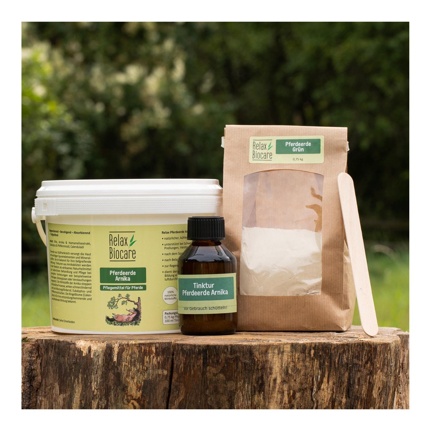 Image of Relax Biocare Pferdeerde Arnika - Weiss/Gelb - bei Hauptner.ch