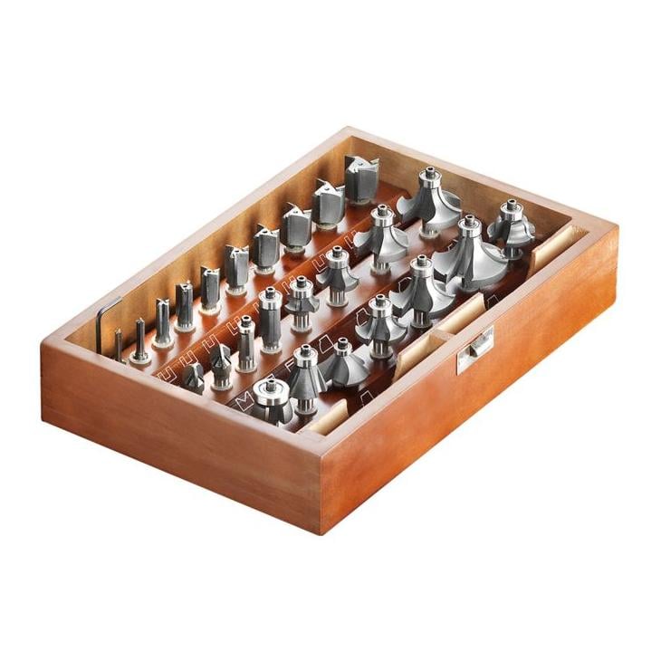 Oberfräser-Satz "3-CUT", 25-tlg.