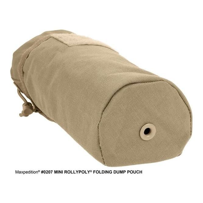 Sac pliable Mini-Rollypoly – gris loup