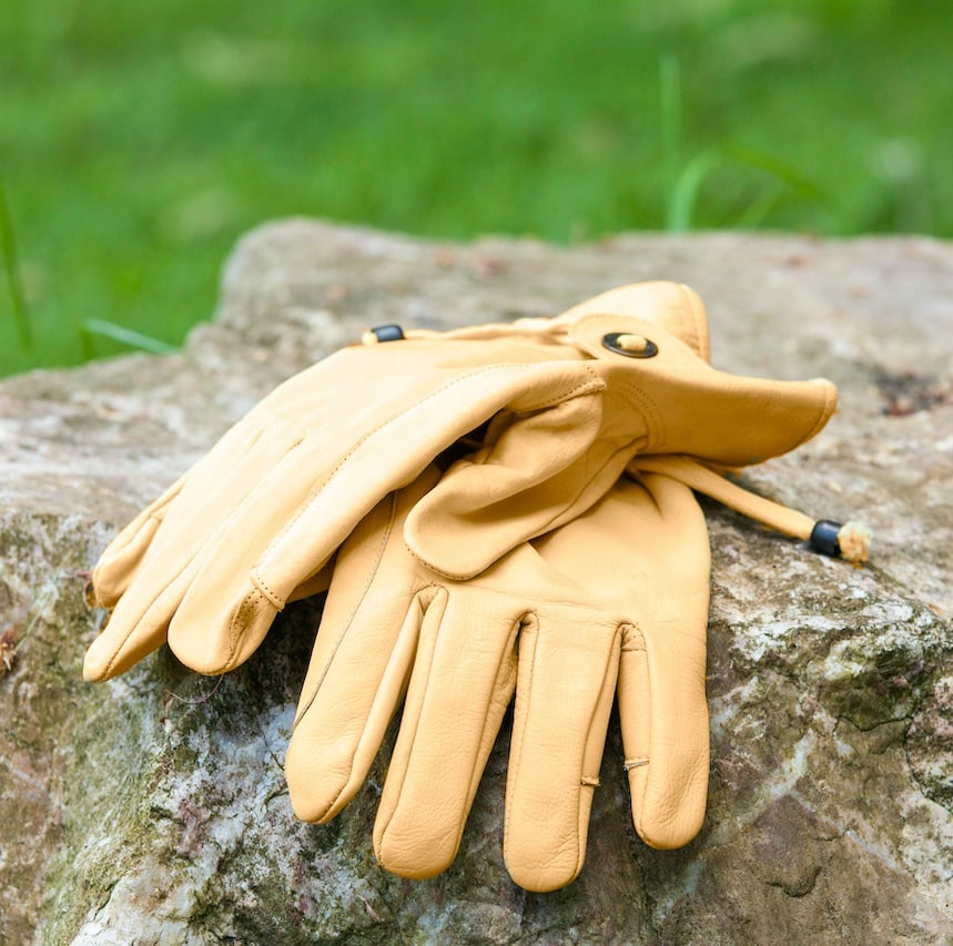 Westernhandschuh Texas - gelb