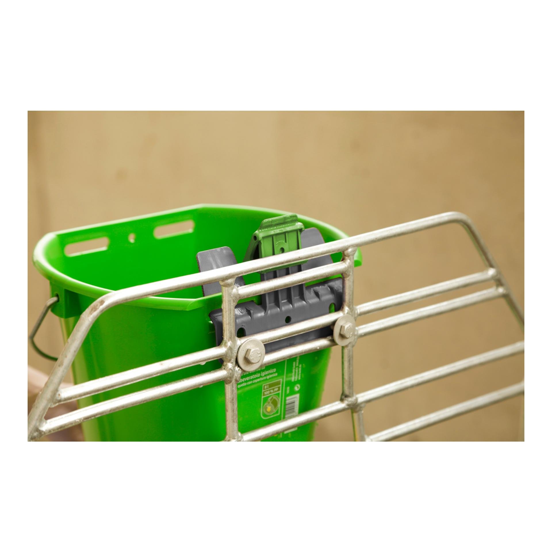 Eimerhalter m. Auswurfsicheru. Bucket Guard, Komplett-Set (3 Stück)