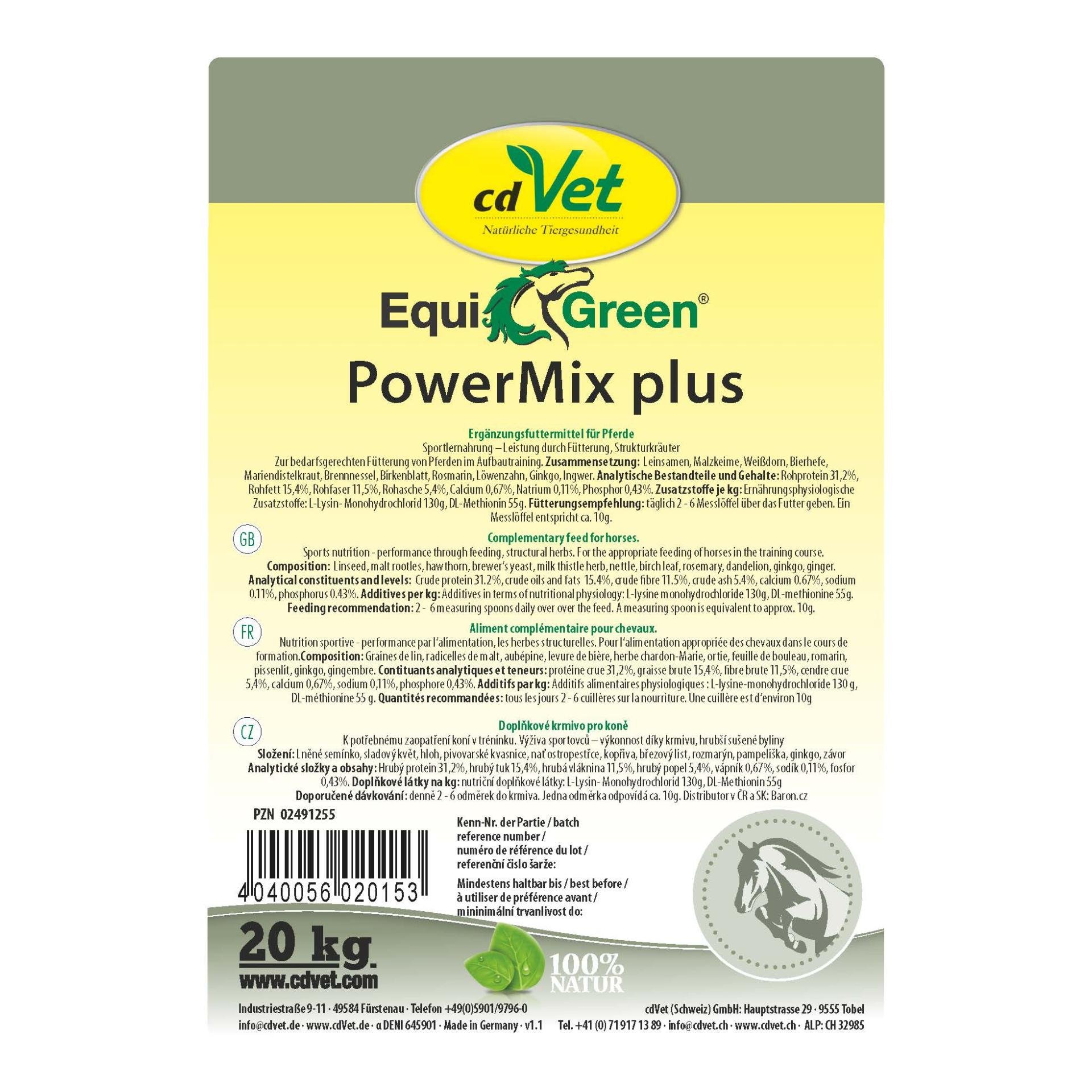 EquiGreen PowerMix plus