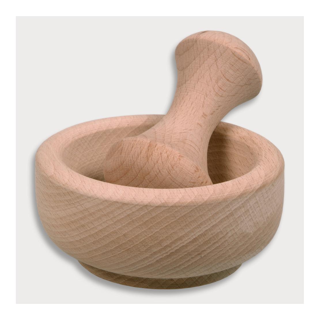 Image of Hauptner Mörser mit Stössel Holz - Braun - bei Hauptner.ch