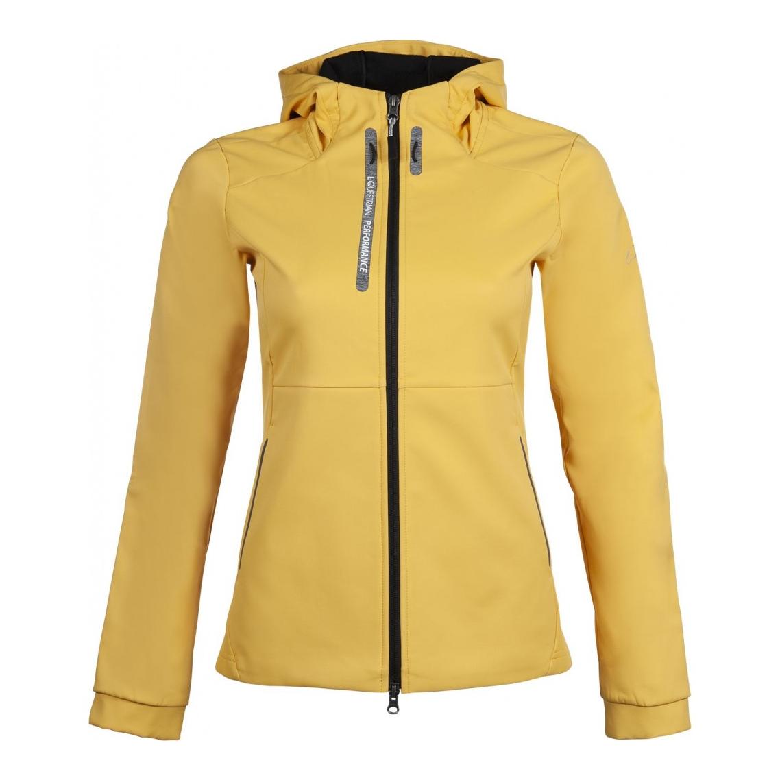 Image of HKM Softshelljacke Performance Damen - gelb bei Hauptner.ch