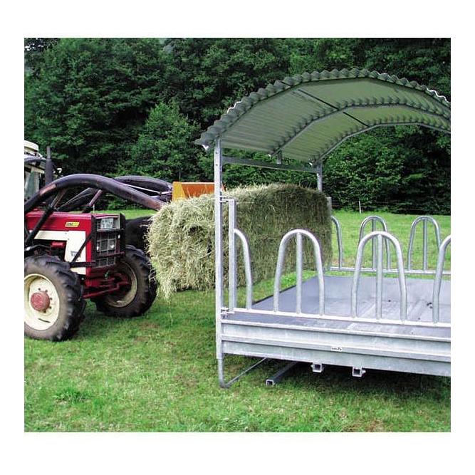 Kerbl Râtelier carré avec cornadis à palissade