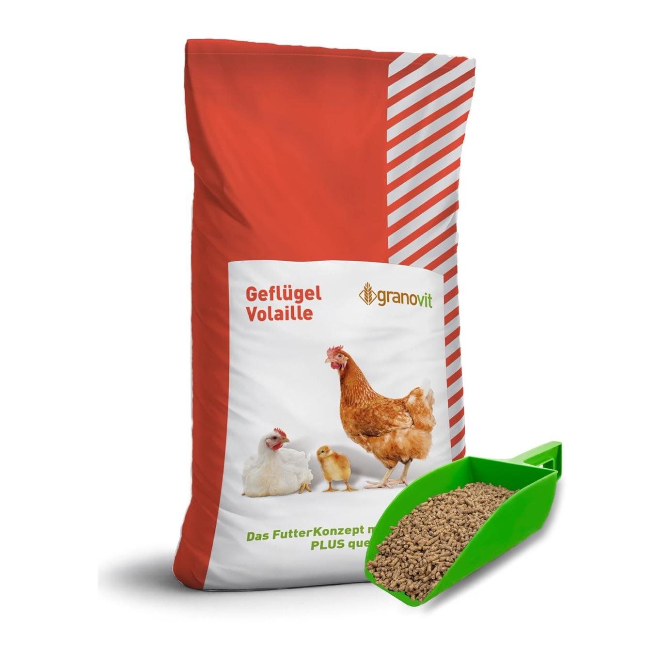 Aliment finition d'engraissement pour dindes, granulés