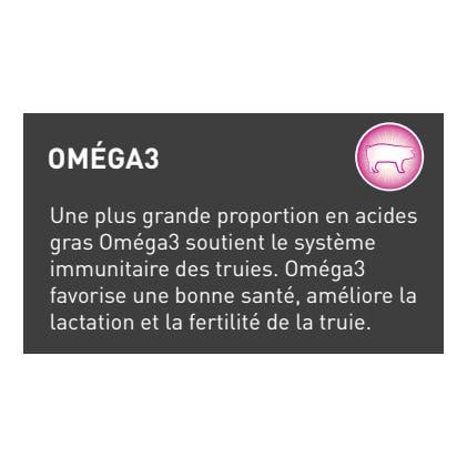 granovit Zucht Viva Plus NPR - Schweinefutter für Mutterschweine mit Omega-3, Griess