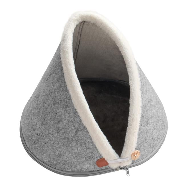 Image of Hunter Katzenhöhle Skive - grau bei Hauptner.ch