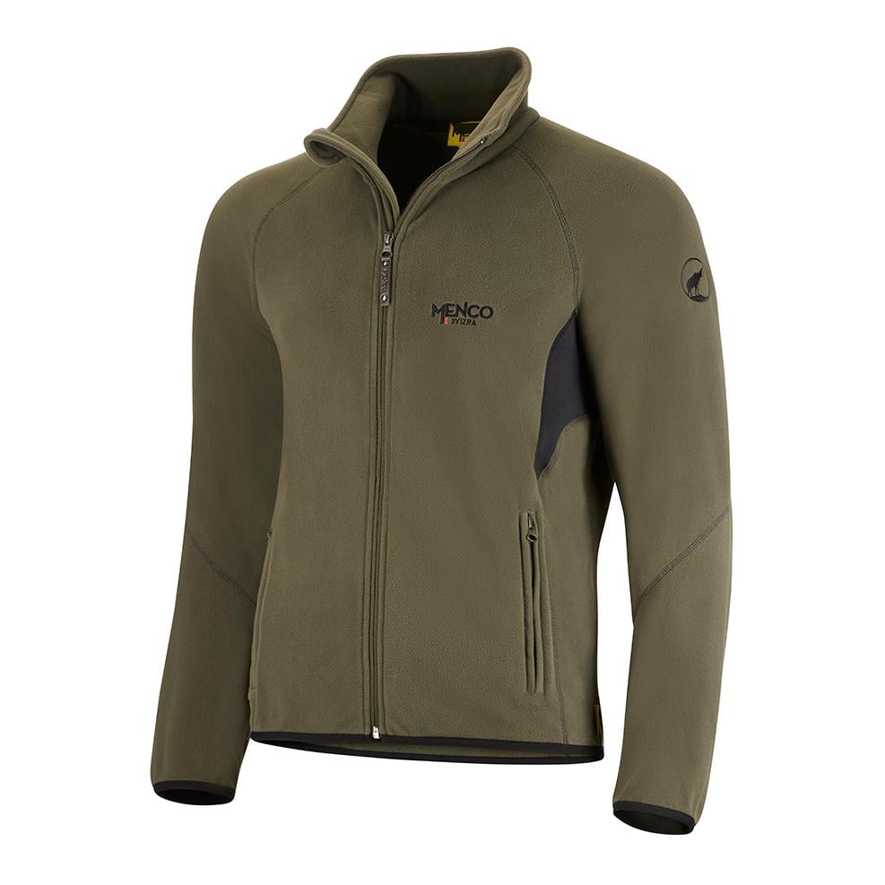 Image of Menco Andrea Fine Fleece Jacke - grün bei Hauptner.ch
