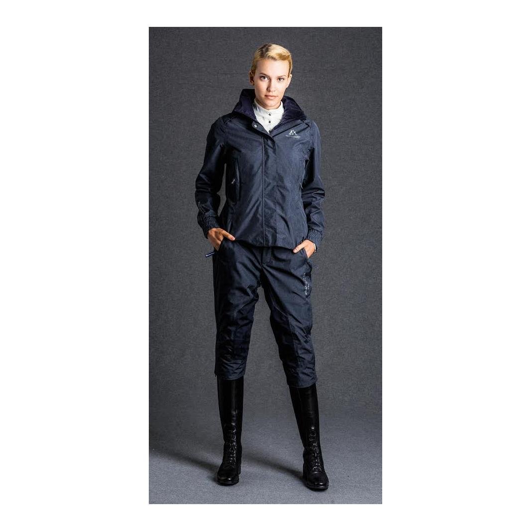 Surpantalon court avec grip unisexe - bleu marine