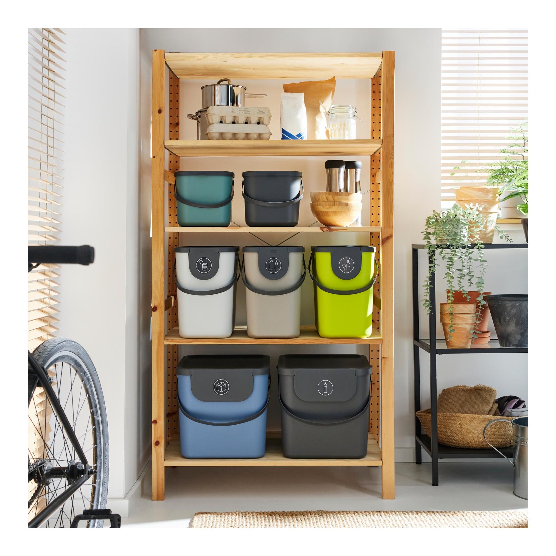 Set Mülltrennsystem ALBULA 2x40l, 2x25l