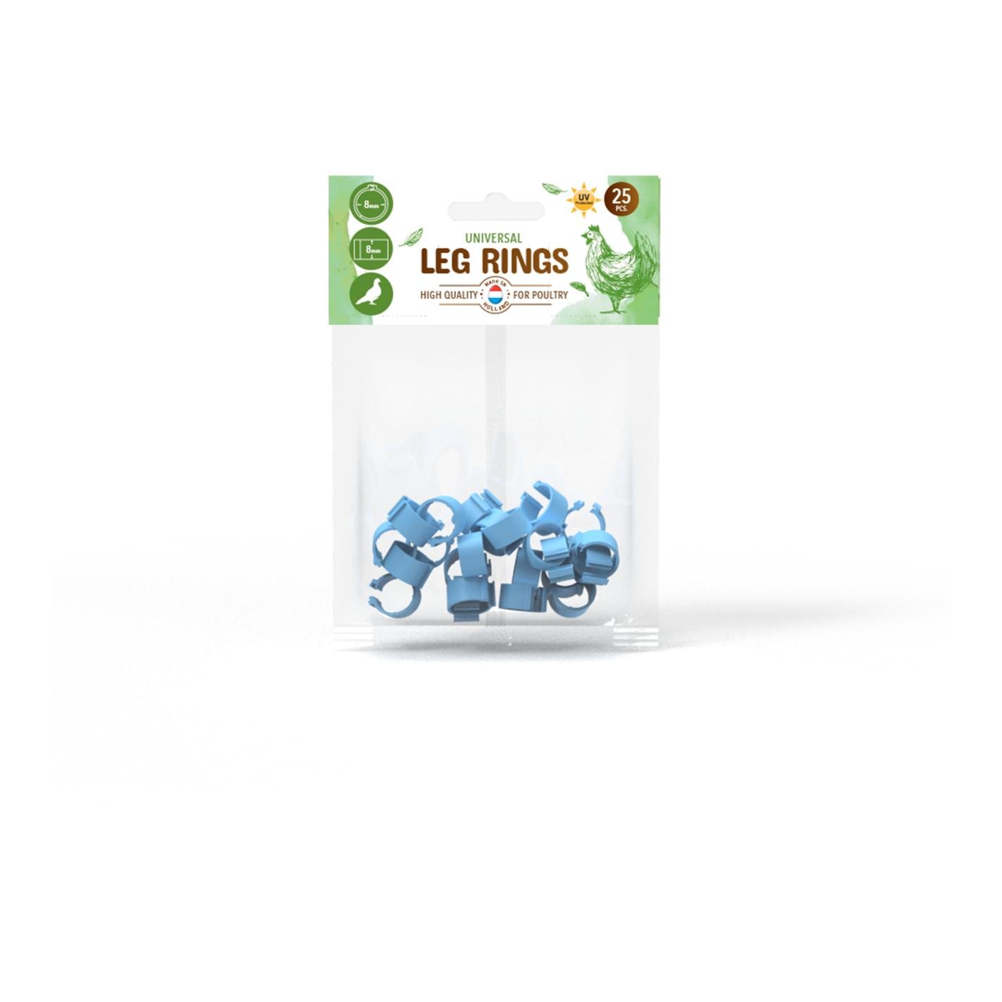 Anneaux de pied de poulet 25 pcs