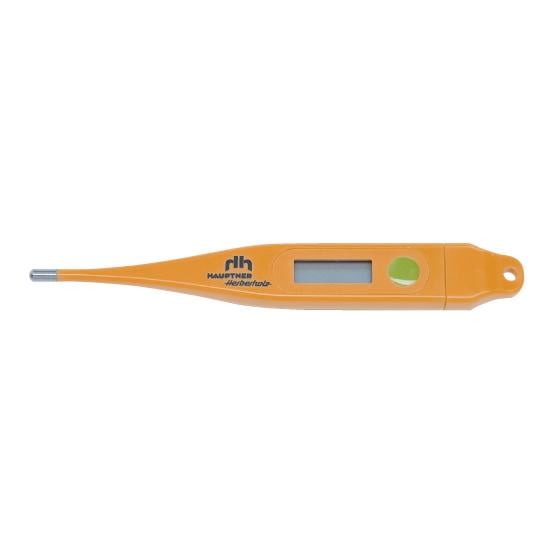 Image of Hauptner-Herberholz Digital-Fieberthermometer mit Anbindeöse + 10-Sek.Imp. - Orange - bei Hauptner.ch