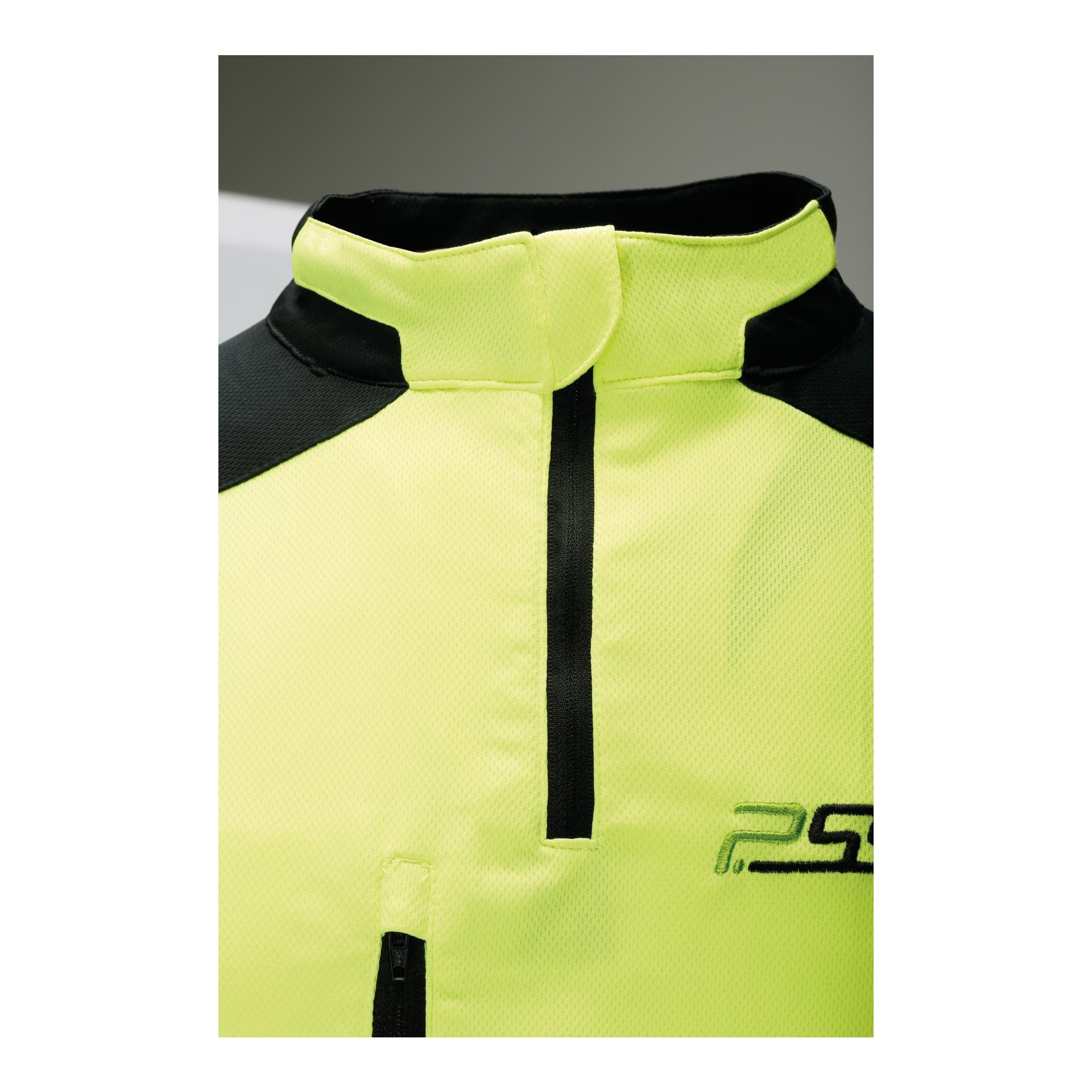 X-treme Skin Funktionsshirt langarm - gelb/rot