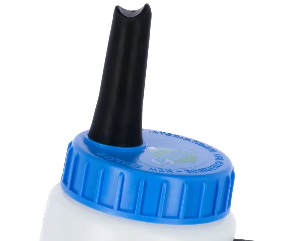Deckel mit Big Softy Sauger zu Kälberflasche Speedy Feeder