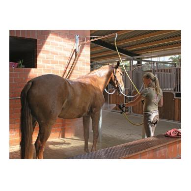 Pferdeabspritzdusche feuerverzinkt