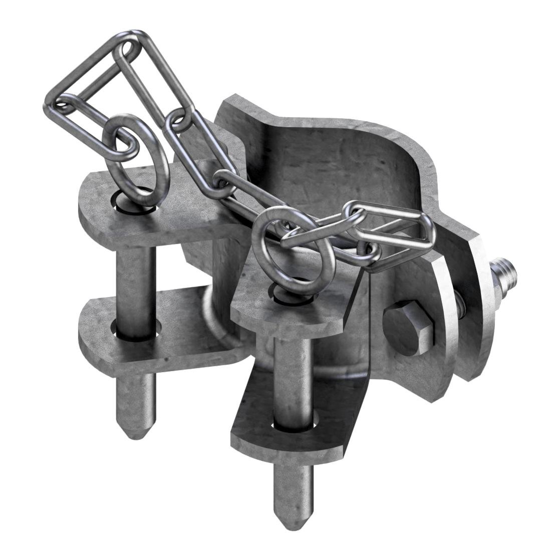 Schelle, zweifach, winklig