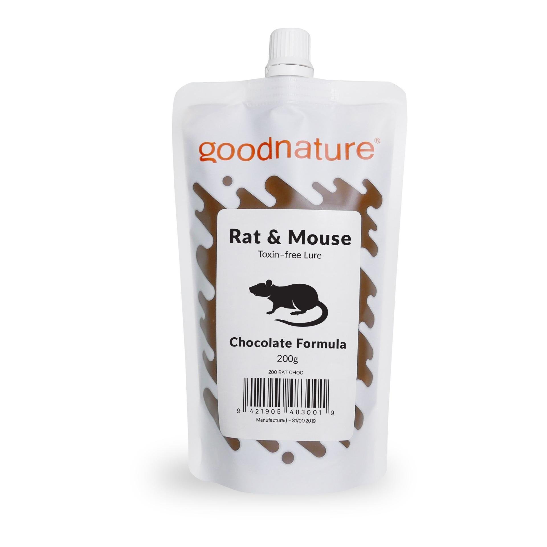 Schokoladenköder für Ratten und Mäuse 200g - 10er Pack