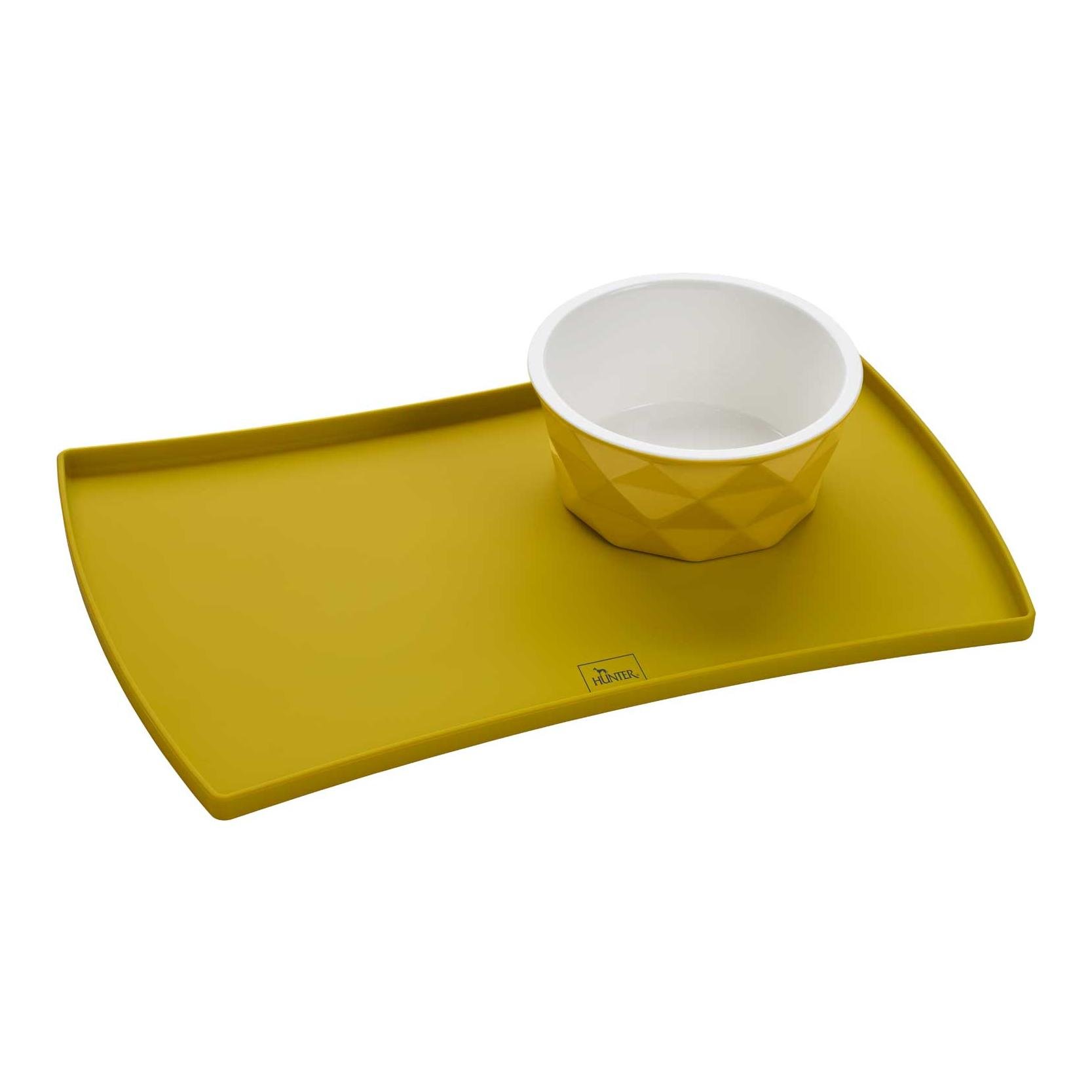 Tapis pour écuelle Eiby - jaune