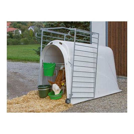 Kälberiglu - CalfHouse Master Plus mit schwerer Umzäunung