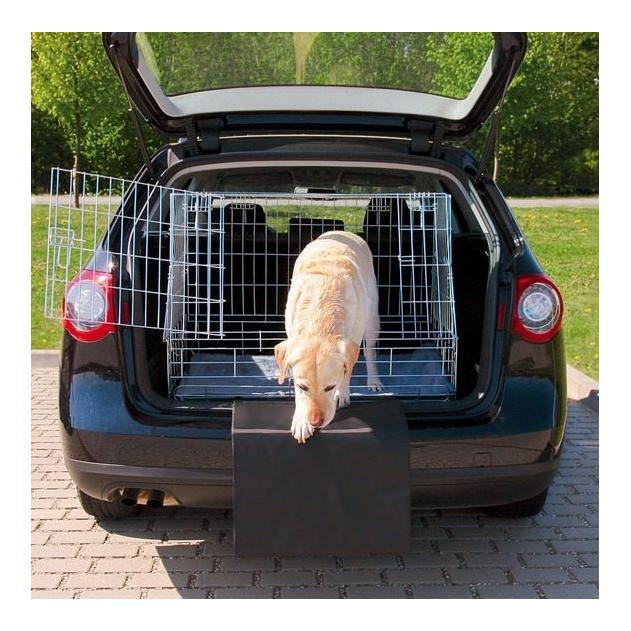 Protection de pare-chocs avec velcro nylon 50×60 cm - noir