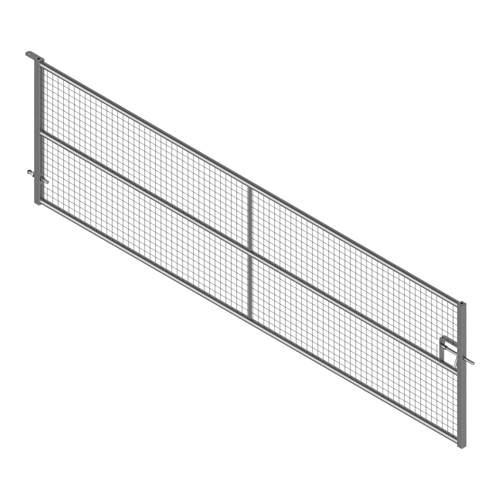 Portail de clôture grillagée – hauteur 1.14 m