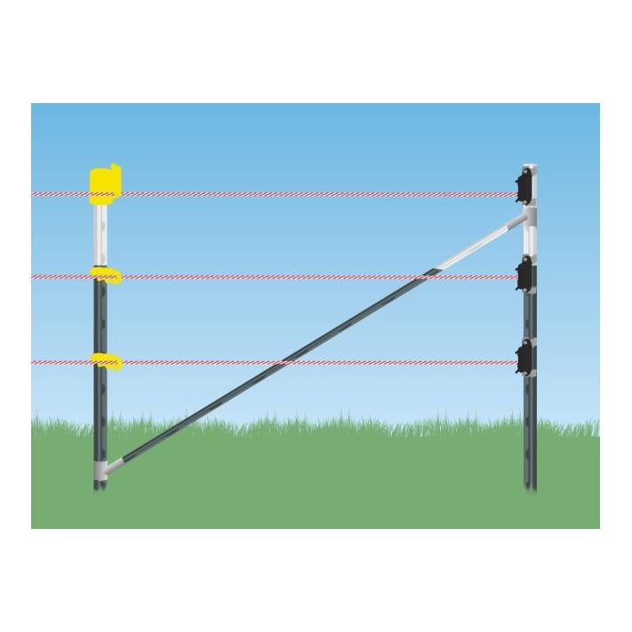 T-Pfosten Zaunanfangs-Set