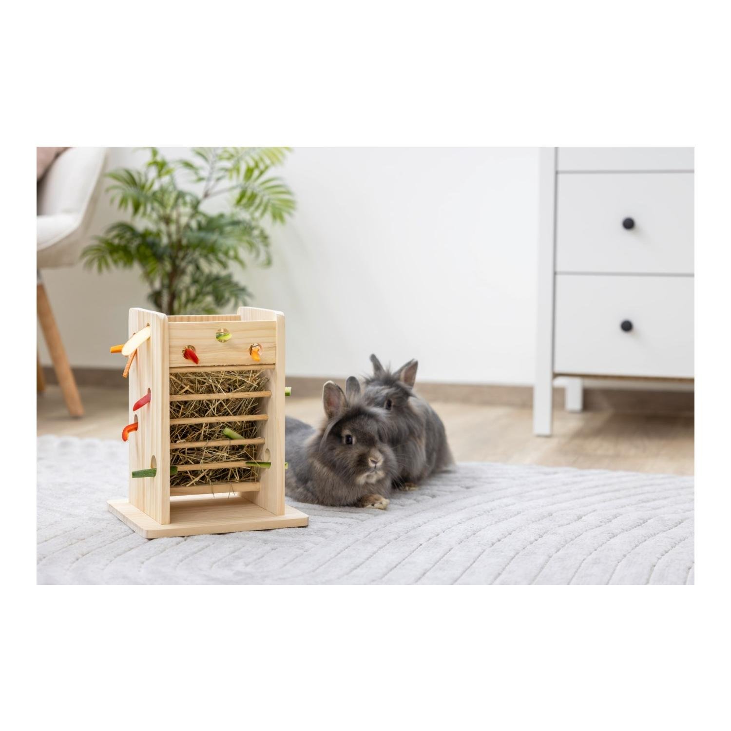 Tour à foin et à légumes