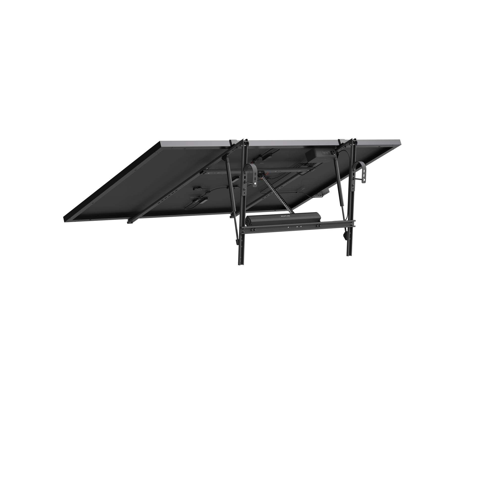 Solar Tracker 1-achsig (vertikal) für das EF Balkonkraftwerk