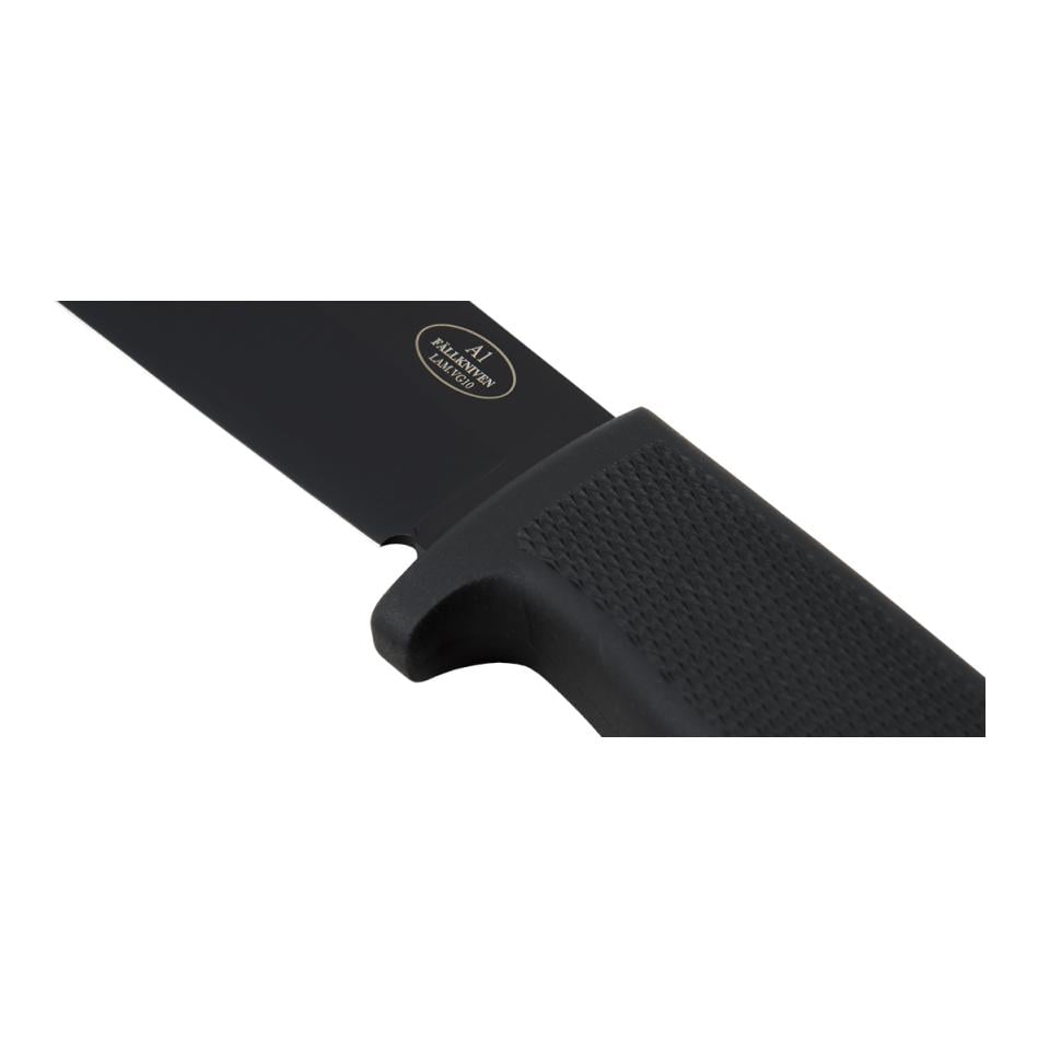 A1bz - Survivalmesser Schwarz mit Zytel-Scheide