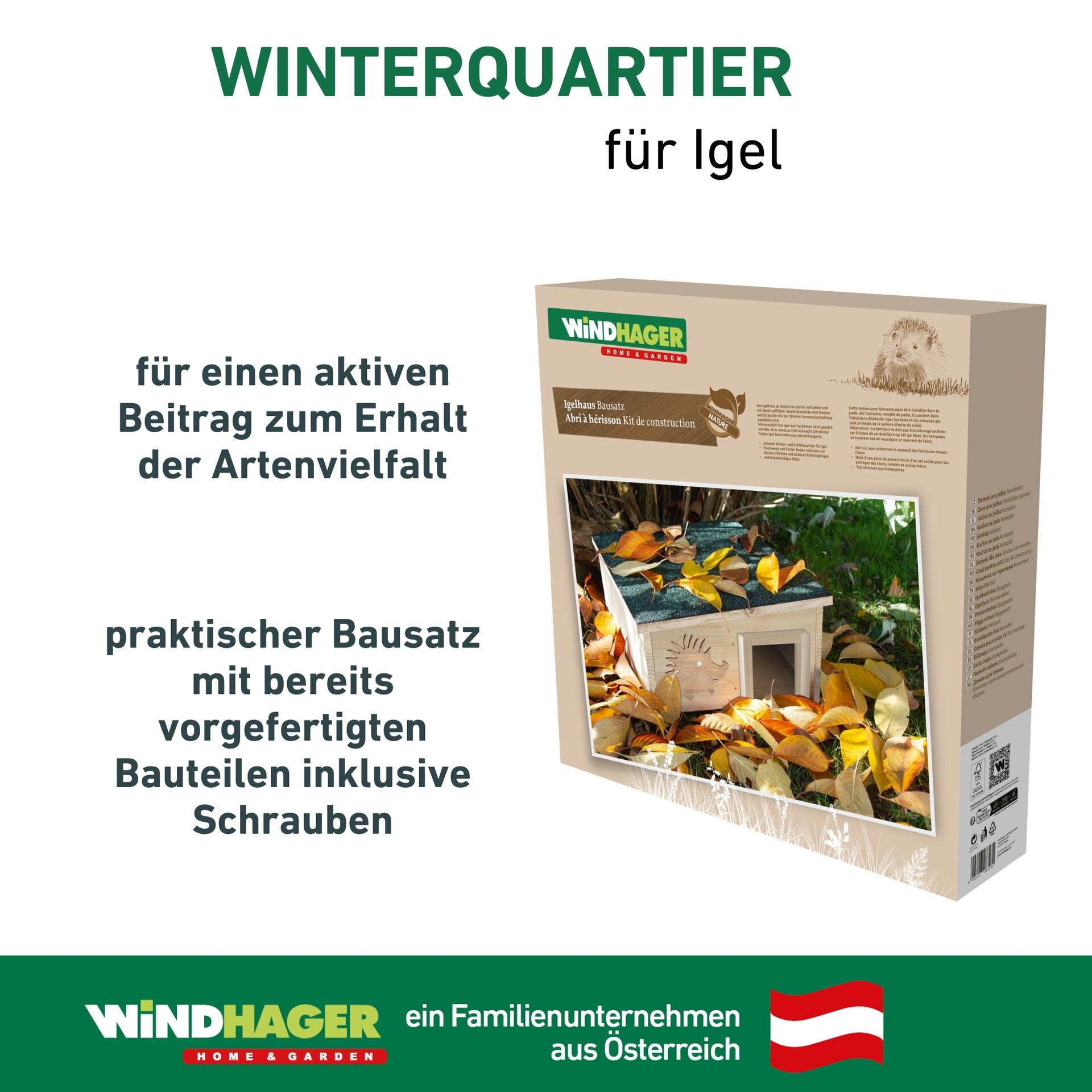 Igelhaus Bausatz