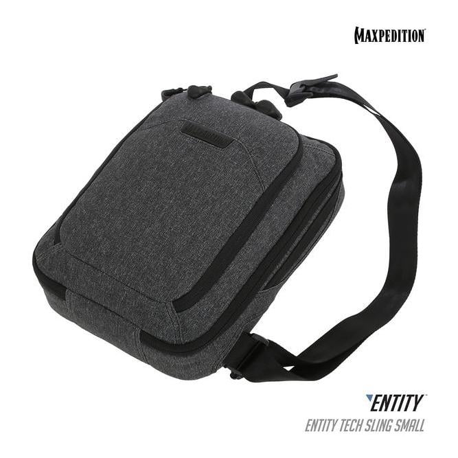 Sac à bandoulière tech ENTITY petit 7 l – charbon