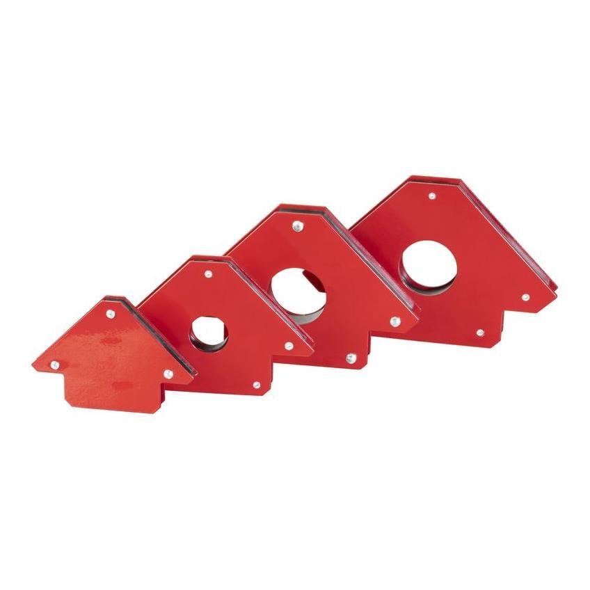 Güde Schweissmagneten Set 4 tlg. - Rot