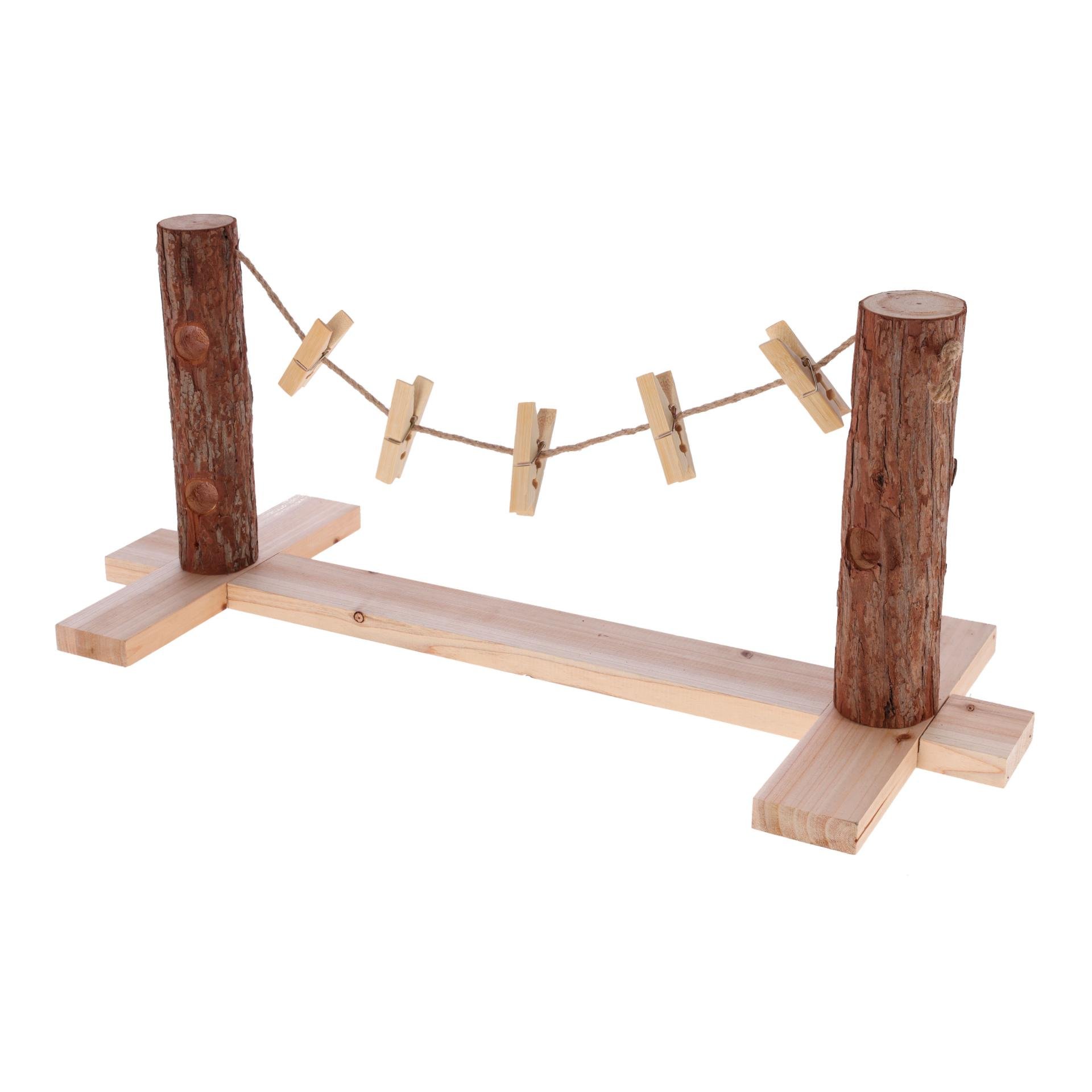 Kaninchen Futterleine mit 5 Clips