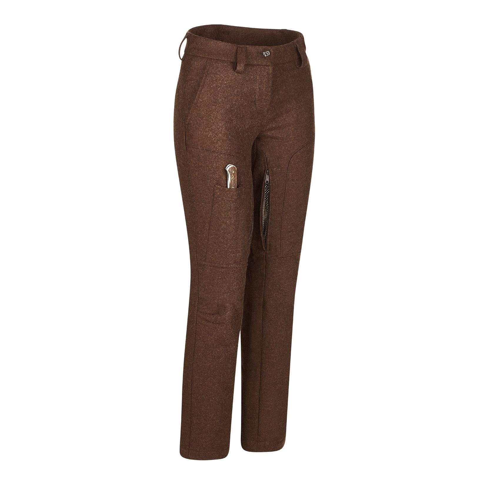 Lodenhose Damen Gamsstein 2 - Braun